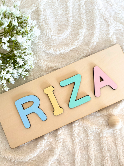 WOODEN NAME PUZZLE (1 NAME)