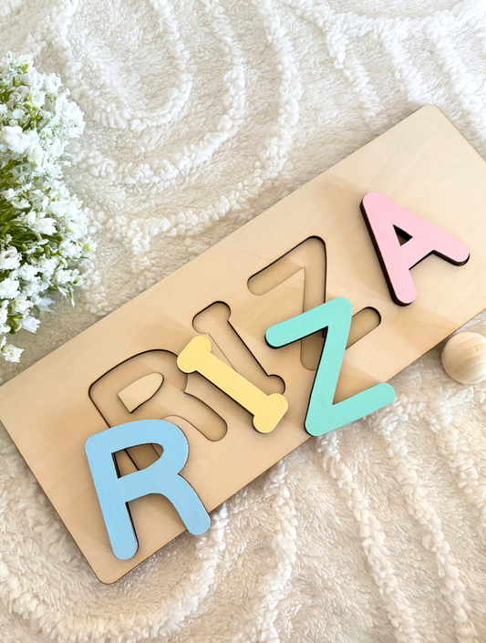 WOODEN NAME PUZZLE (1 NAME)