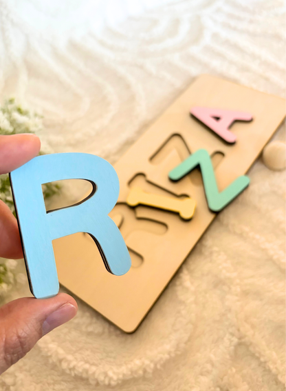 WOODEN NAME PUZZLE (1 NAME)