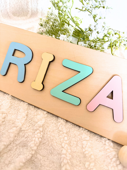 WOODEN NAME PUZZLE (1 NAME)