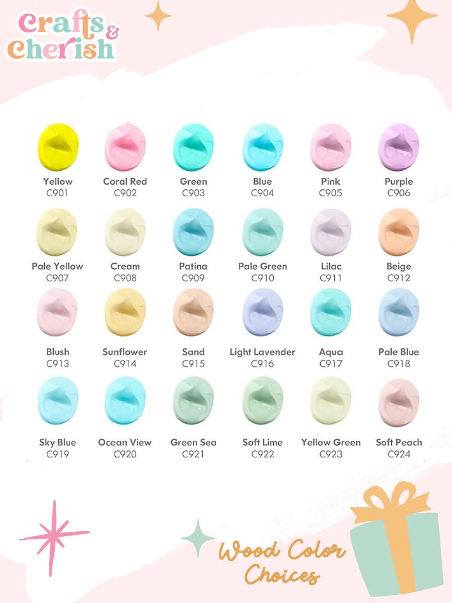 SANTA SACK WITH WOODEN NAME