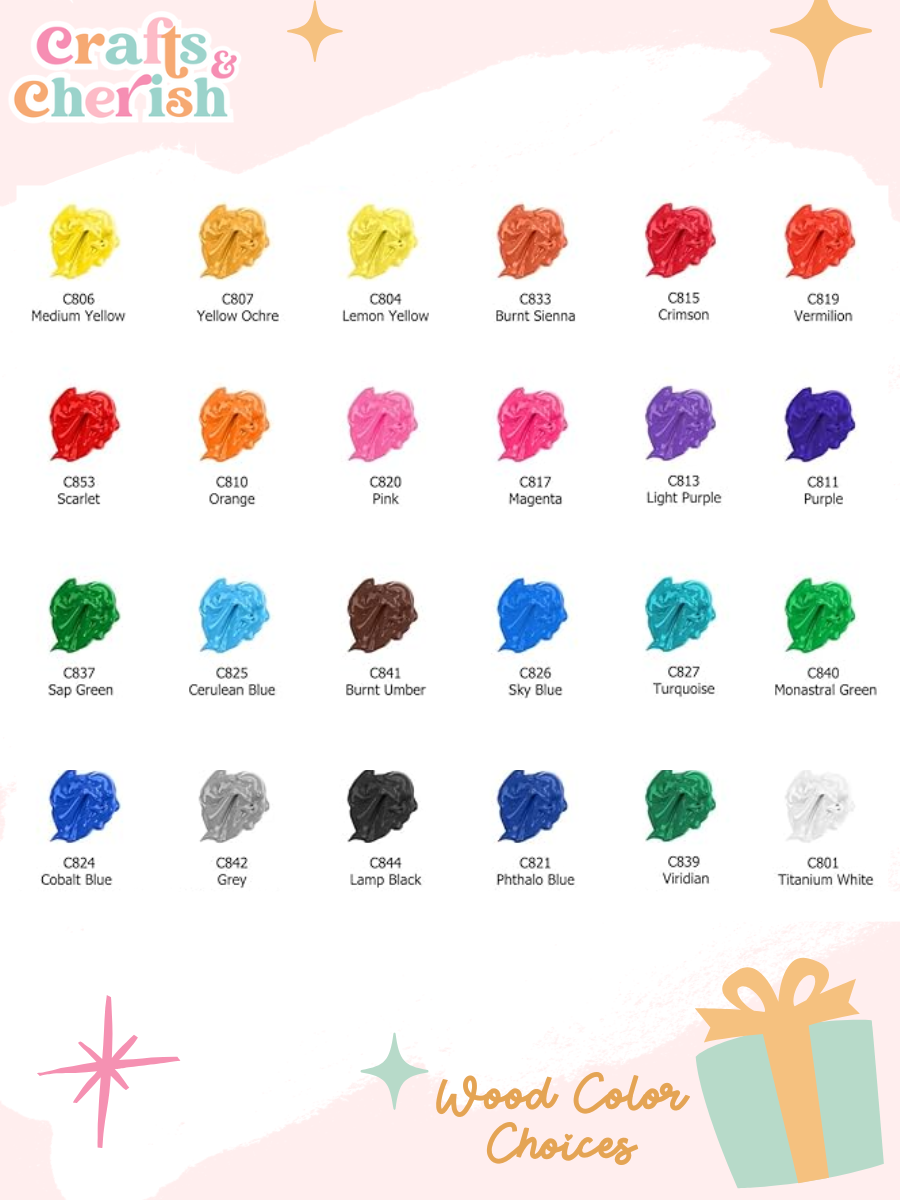 SANTA SACK WITH WOODEN NAME